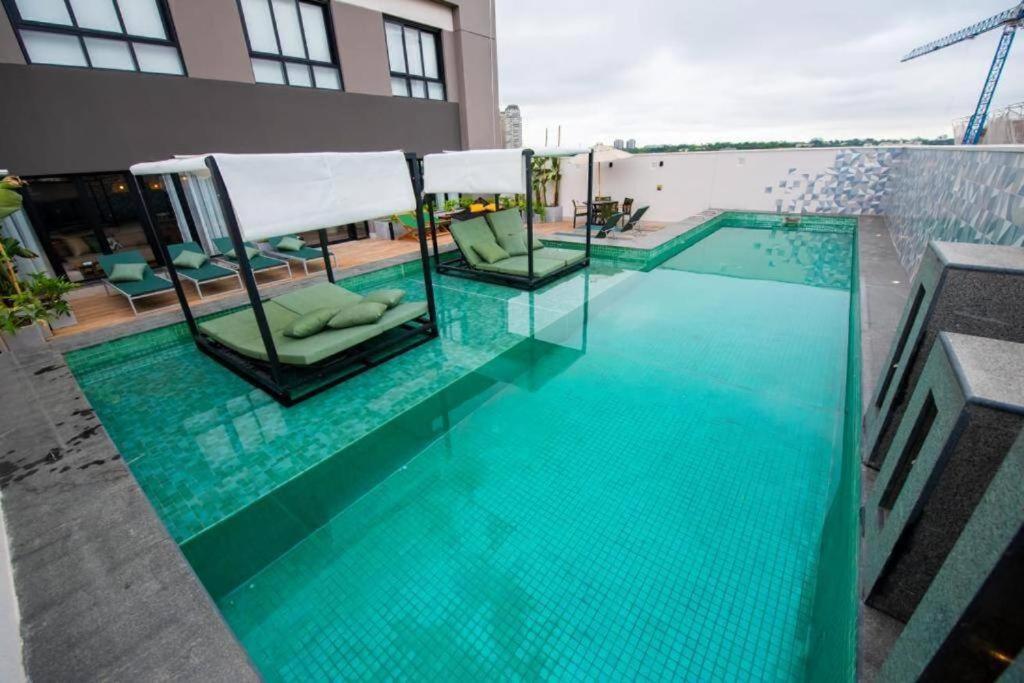 Olimpia Good Local Piscina Coworking Rooftop Cinema Gym Apartamento
